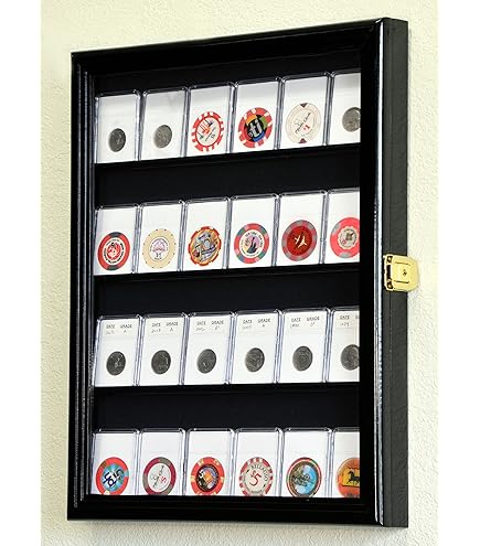 Amazon.com: 42 Collector NGC PCGS ICG Coin Slab Display Case